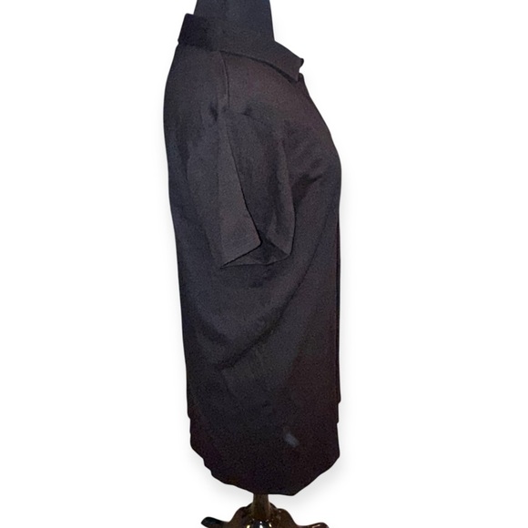 EDDIE BAUER Women's Thistle Textured Short-Sleeve Dress XXL Black - Picture 6 of 13